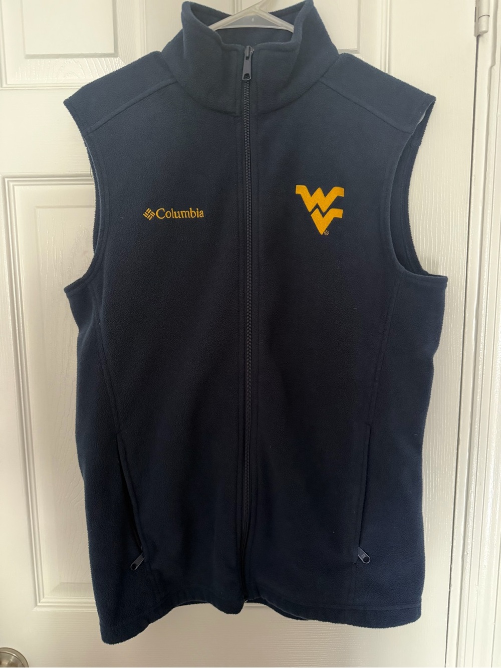 West Virginia University Vest - Columbia Sportswear Blue and Gold
